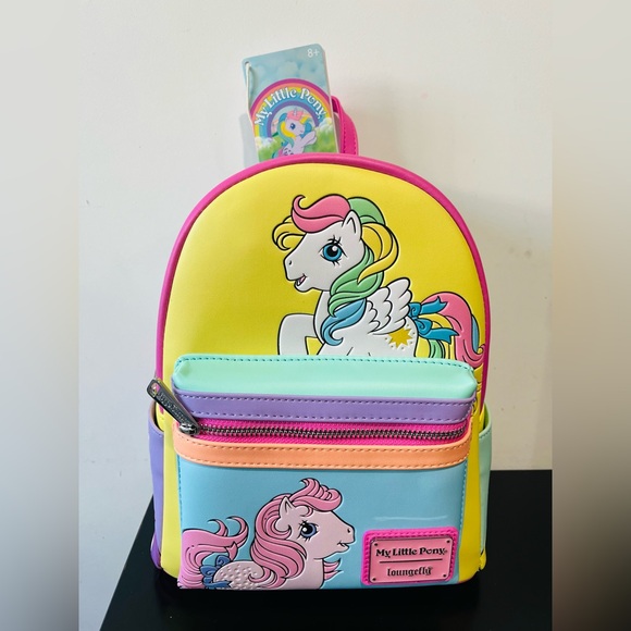 Loungefly My Little Pony Color Block Mini Backpack main image 7